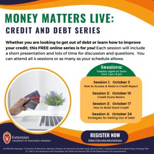 Money Matters Live – Credit and Debt Series
