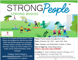 Strong Bodies Comes to Morgan, WI