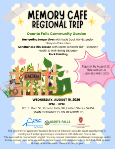 ADRC Regional Trip at Oconto Falls Community Garden