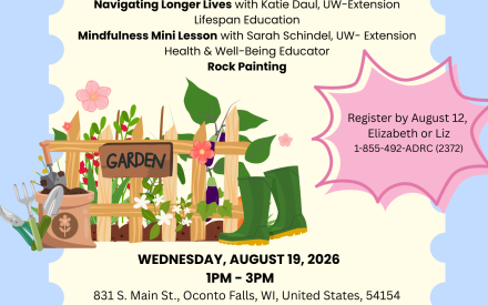 ADRC Regional Trip at Oconto Falls Community Garden