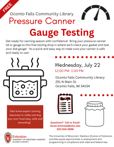 Free Drop-In Pressure Canner Gauge Testing