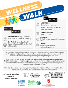 Wellness Walk