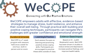 WeCOPE- Stress Management & Resilience